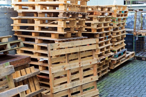 Charity collection and donation of furniture separated for reuse